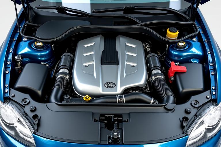 Professional engine bay detailing